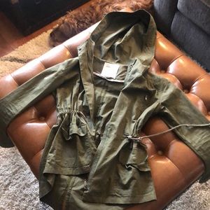 Army green jacket